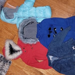 Lot of 5-6 fall/winter coats